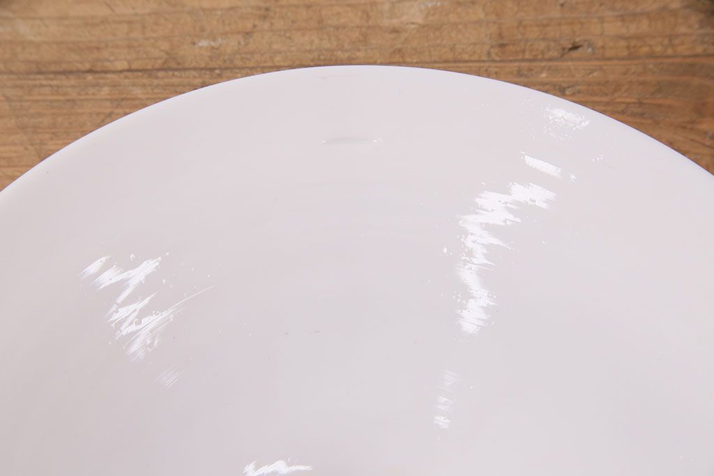 アンティーク照明　和製アンティーク　どこか懐かしさが漂う平笠シェードのペンダントライト2個セット(R-049832)