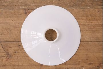 アンティーク照明　和製アンティーク　どこか懐かしさが漂う平笠シェードのペンダントライト(R-049833)