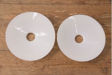 アンティーク照明　どこか懐かしさが漂うレトロなペンダントライト2個セット(天井照明、吊り下げ照明、電笠)(R-049834)