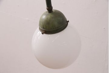 アンティーク照明　ユニークなシルエットが目を引くウォールランプ(壁掛け照明、壁付け照明)(R-049839)