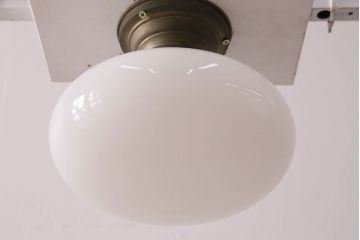 アンティーク照明　滑らかでぷっくりとしたデザインが可愛らしい天井照明(ペンダントライト、吊り下げ照明)(R-049840)