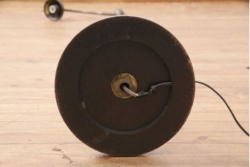 アンティーク照明　レトロな雰囲気がたまらない真鍮製のスタンドライト(スタンド照明、フロアスタンド)(R-049841)