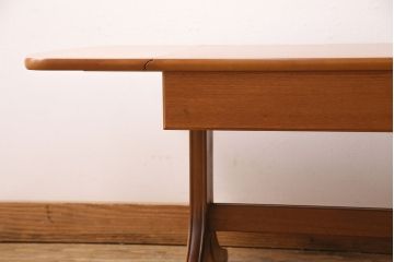 ビンテージ家具　イギリス　Parker Knoll(パーカーノール)　温かみある色合いが魅力のバタフライテーブル(センターテーブル、ヴィンテージ)(R-049846)