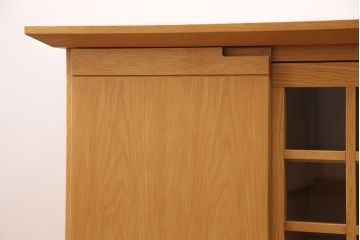 中古　美品　メーベルトーコー(MOBEL TOKO)　木のぬくもりを感じるテレビボード(定価約23万円)(リビングボード、テレビ台、収納棚、キャビネット)(R-049851)