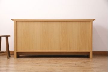 中古　美品　メーベルトーコー(MOBEL TOKO)　木のぬくもりを感じるテレビボード(定価約23万円)(リビングボード、テレビ台、収納棚、キャビネット)(R-049851)