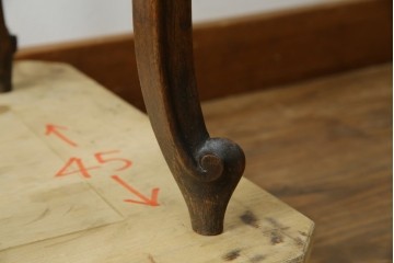 フランスアンティーク　ウォールナット材　サイドテーブル　(R-049858)