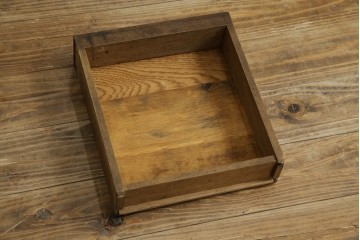 フランスアンティーク　ウォールナット材　サイドテーブル　(R-049858)