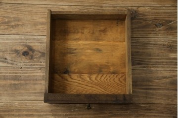 フランスアンティーク　ウォールナット材　サイドテーブル　(R-049858)