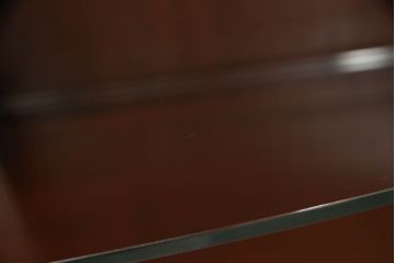 在庫未使用品　IDC大塚家具　Baker(ベーカー社)　マホガニー材製キャビネット(収納棚、飾り棚)(定価約394万円)(R-049863)