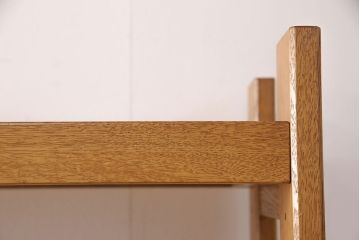 ビンテージ　CONDE HOUSE(カンディハウス)　インテリアセンター製　ナラ材のユニットオープンラック(オープンシェルフ、飾り棚、収納棚、ヴィンテージ)(R-049875)