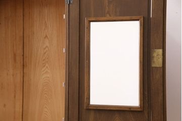 和製アンティーク　昭和初期　栓材がふんだんに使われた良質なワードローブ(洋服タンス、衣装箪笥)(R-049879)