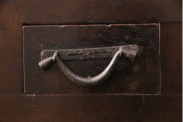 和製アンティーク　明治・大正期　京水屋箪笥サイドボード(食器棚、キャビネット、収納棚)(R-049881)