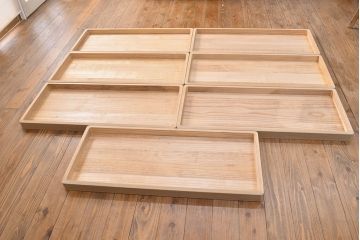 中古　加茂産　総桐箪笥(並厚・柾目)(総桐たんす、衣装箪笥、着物箪笥)(R-049889)