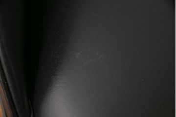 中古　海外ビンテージ　アメリカヴィンテージ　メンズライクなデザインが格好良い回転チェア(カウンタースツール、ハイスツール、ハイチェア、合皮)(R-049906)