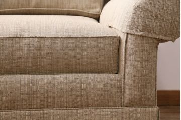 極美品　展示品　ETHAN ALLEN(イーセンアーレン)　くつろぎの空間づくりにおすすめの一人掛けソファ(1Pソファ、アームソファ、シングルソファ)(R-049910)