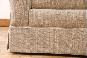 極美品　展示品　ETHAN ALLEN(イーセンアーレン)　くつろぎの空間づくりにおすすめの一人掛けソファ(1Pソファ、アームソファ、シングルソファ)(R-049910)