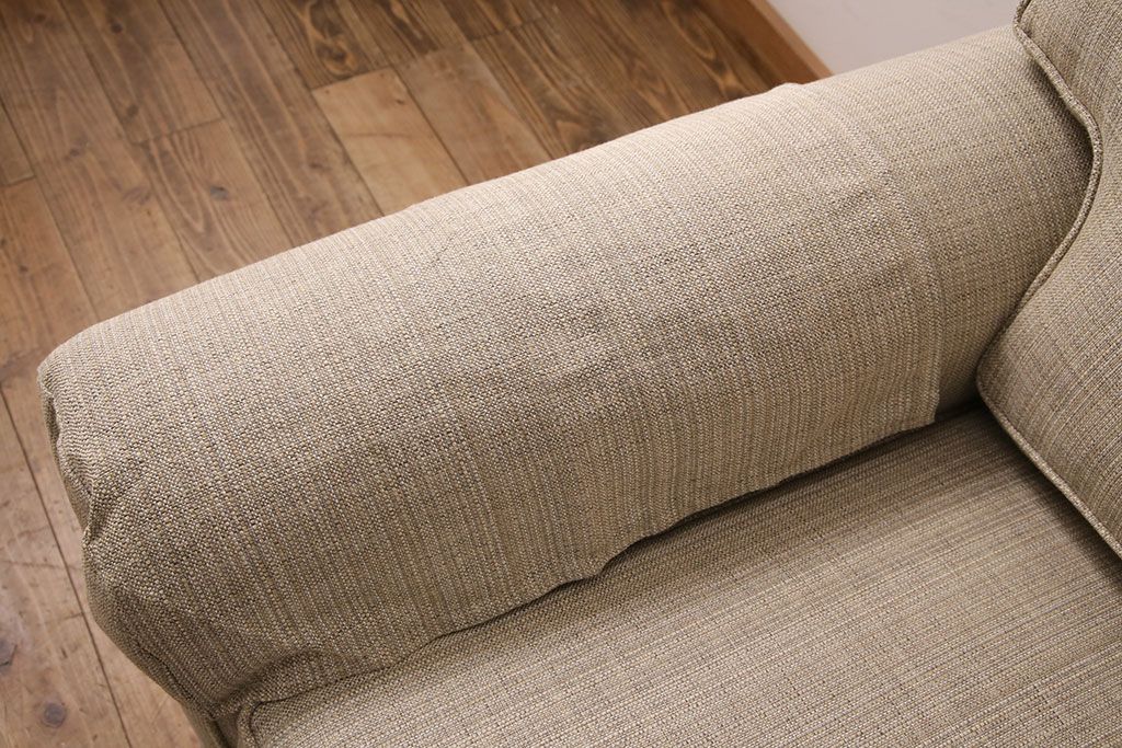 新古　未使用展示品　超美品　ETHAN ALLEN(イーセンアーレン)　くつろぎの空間づくりにおすすめの一人掛けソファ(1Pソファ、アームソファ、シングルソファ)(R-049911)