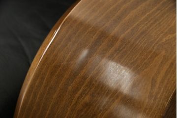 中古　美品　富士ファニチア(富士ファニチュア、フジファニチュア、FUJI FURNITURE、富士ファニチャー)　本革製1人掛けソファ(1Pソファ)(R-049924)