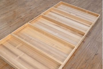 ヴィンテージ家具　民芸家具　岩谷堂箪笥　選べる!脚付きリメイク・台輪製作　和モダンな空間にも取り入れやすいサイドボード(リビングボード、テレビ台、テレビボード、ローボード、ビンテージ)(R-049927)