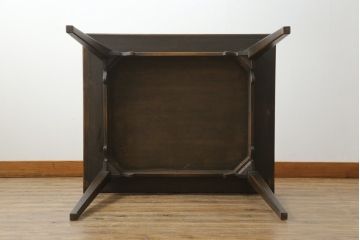 ビンテージ　神戸洋家具　永田良介商店　レトロな雰囲気のダイニングテーブル(サイドテーブル、ヴィンテージ)(R-049935)