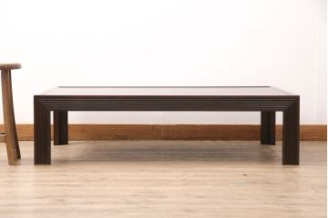 中古　美品　松本民芸家具　絶版品!上質な雰囲気を醸し出す希少なG型座卓(ローテーブル)(R-049936)