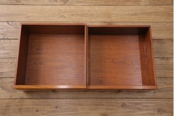 中古　高級家具　トレー付き　温かな雰囲気を醸しだすカリン材製のキッチンワゴン(キャビネット、サイドテーブル、トロリー、花梨材)(R-049962)