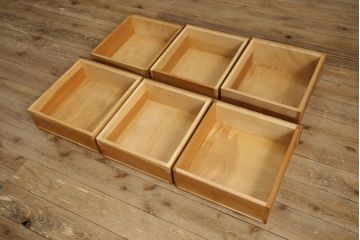 中古　美品　松本民芸家具　収納力たっぷりの高級感漂うD型食器棚(カップボード、飾り棚、収納棚、本箱)(R-049963)