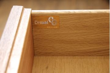 中古　DREXEL HERITAGE(ドレクセルヘリテイジ)　FRANCESCA(フランチェスカ)シリーズ　ナイトテーブル(定価約38万円)(サイドテーブル、サイドキャビネット、収納棚)(R-049964)