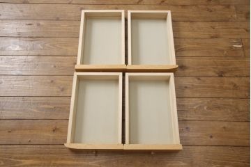 中古　美品　国産高級家具　森のしらべ　タモ材　曲線的な優美なつくりが魅力のワイドチェスト(定価約38万円)(R-049965)