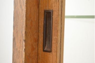 和製アンティーク　希少!　タイル付きの可愛いタバコ屋ガラスケース(ショーケース、陳列棚)(R-049970)