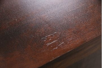 中古　北海道民芸家具　落ち着きある大人の空間づくりにおすすめの縦型チェスト(小引き出し、小タンス、引き出し)(R-049973)