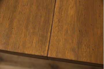 ヴィンテージ家具　DREXEL HERITAGE(ドレクセルヘリテイジ)　Triune(トライユン)　品のある佇まいがすてきなダイニングテーブル(エクステンションテーブル、ビンテージ)(R-049990)