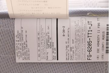 中古　美品　IDC大塚家具　KINGSDOWN(キングスダウン)社　REGALIA(レガリア)シリーズ　「オネスティ2」　シングルサイズ　ベッドマットレス&ボトムクッションセット(定価約11万円)(シングルベッド)(R-049991)