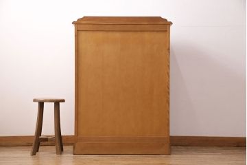 中古　横浜ダニエル(Daniel)　滑らかな木肌と温かみのある色合いが魅力のチェストセブン(S)(定価約40万円)(チェスト、引き出し)(R-049994)