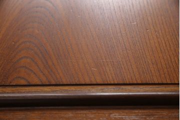 和製ビンテージ　特大サイズ!　高級品　総ケヤキ材製の関西火鉢(木製火鉢、囲炉裏、ヴィンテージ)(R-049999)