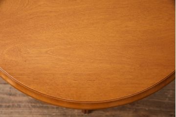中古　美品　横浜クラシック家具　ダニエル(daniel)　A-516　レオナアームチェア (Leona)　クラシカルな佇まいが魅力の本革一人掛けソファ、テーブルセット(1Pソファ、アームチェア、ラウンジチェア、コーヒーテーブル、サイドテーブル)(R-050002)