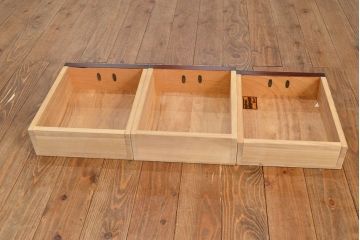 中古　岩谷堂箪笥　桜木作　迫力ある金具が魅力のテレビ台(収納棚、箪笥、和タンス、ローボード)(R-050006)