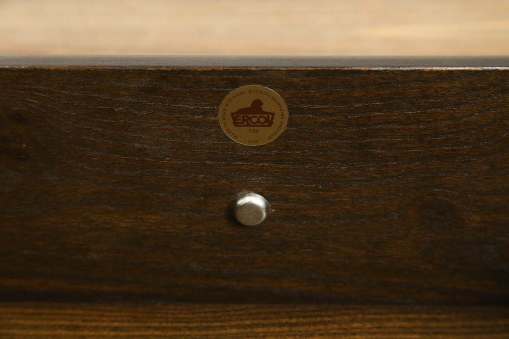 イギリスヴィンテージ　ERCOL(アーコール)　インテリアの差をつける!希少なパンドラボックスコーヒーテーブル　(R-050009)