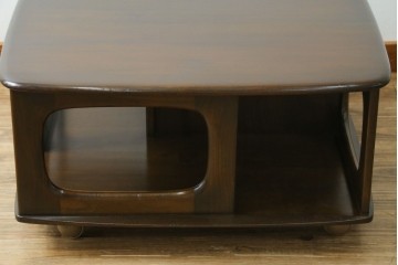 イギリスヴィンテージ　ERCOL(アーコール)　インテリアの差をつける!希少なパンドラボックスコーヒーテーブル　(R-050009)