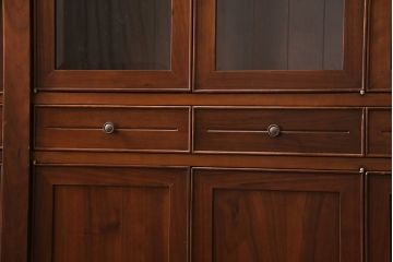 中古　展示美品　イタリア製　MARCHETTI(マルケッティ)　希少モデル!　特大キャビネット(収納棚、食器棚、カップボード、飾り棚)(R-050011)