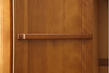 中古　美品　横浜ダニエル(daniel)　ワードローブ(横浜クラシック家具、洋服タンス、衣装タンス)(定価130万円)(R-050025)