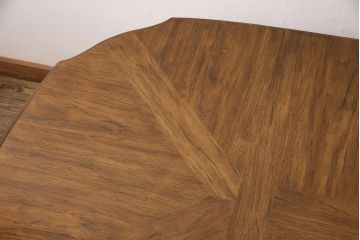 中古　アメリカ製　ブランド家具　DREXEL HERITAGE(ドレクセルヘリテイジ)　Grand Villa(グランドヴィラ)　ダイニングテーブル(エクステンションテーブル)(定価約60万円)(R-050027)