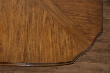 中古　アメリカ製　ブランド家具　DREXEL HERITAGE(ドレクセルヘリテイジ)　Grand Villa(グランドヴィラ)　ダイニングテーブル(エクステンションテーブル)(定価約60万円)(R-050027)