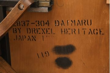 中古　アメリカ製　ブランド家具　DREXEL HERITAGE(ドレクセルヘリテイジ)　Grand Villa(グランドヴィラ)　ダイニングテーブル(エクステンションテーブル)(定価約60万円)(R-050027)