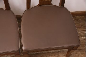 中古　アメリカ製　DREXEL HERITAGE(ドレクセルヘリテイジ) Triune(トライユン)シリーズ　チェア2脚セット(ダイニングチェア、椅子)(定価1脚約15万円)(R-050028)