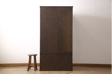 中古　岩谷堂箪笥　桜木家具店作　和の趣とシックな佇まいが魅力のワードローブ(洋服タンス、衣装箪笥)(R-050036)