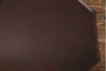 和製ヴィンテージ　松本民芸家具　#312　個性的なデザインが魅力の八角朝鮮膳(定価約8万5千円)(センターテーブル、ビンテージ)