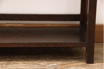 和製ヴィンテージ　北海道民芸家具　117型　飾り棚としてもおすすめ!和モダンな空間にぴったりの書棚(本棚、飾り棚、シェルフ、ビンテージ)(R-050050)