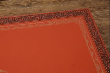 和製アンティーク　極上品!　本堆朱の座卓(ローテーブル)(R-050051)