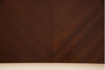 中古　SIMMONS(シモンズ)社　マホガニー材　優雅な寝室作りにぴったりのヘッドボード&ボックススプリングセット(ダブルベッド)(R-050052)